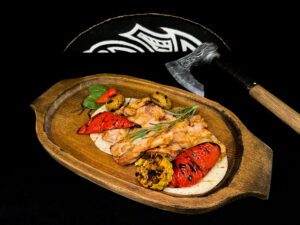 Курка з овочами