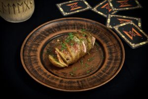 Картопля з беконом