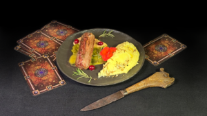 Котлета з м'яса косулі